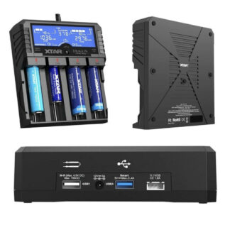 XTAR VP4L PLUS Premium LCD Li-ion/Ni-MH 4-Bay Battery Charger