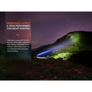 Fenix HT32 LED Thrower Flashlight 2500 Lumens