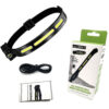 SPERAS B47L-1 Lightweight Rechargeable Smart Sensor Running Headlamp - 500 Lumens, 119 Metres