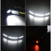 SPERAS B47L-1 Lightweight Rechargeable Smart Sensor Running Headlamp - 500 Lumens, 119 Metres