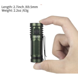 ThruNite T1S V2 Rechargeable Mini Flashlight with Magnetic Tailcap - 1212 Lumens, 184 Metres