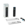 Olight Arkfeld Pro Rechargeable Pocket Flashlight with White Light (1300 Lumens), 365nm UV Light, and Green Laser