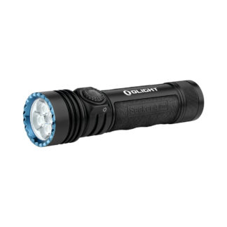Olight Seeker 4 Pro Rechargeable Flashlight - Cool White, 4600 Lumens, 260 Metres