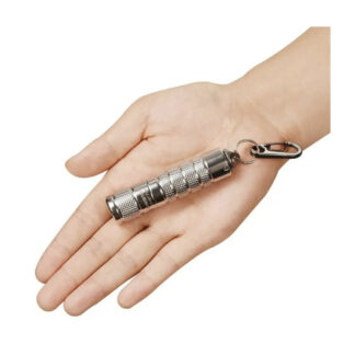 Lumintop Silver Fox Keychain Flashlight with Magnetic Tailcap - 760 Lumens, 70 Metres
