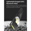 Klarus E5 Rechargeable EDC Tool Light with Magnetic Base - 470 Lumens, 41 Metres
