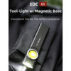 Klarus E5 Rechargeable EDC Tool Light with Magnetic Base - 470 Lumens, 41 Metres