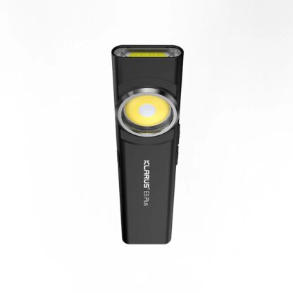 Klarus E5 Plus Rechargeable EDC Tool Light with Magnetic Base - 650 Lumens, 32 Metres