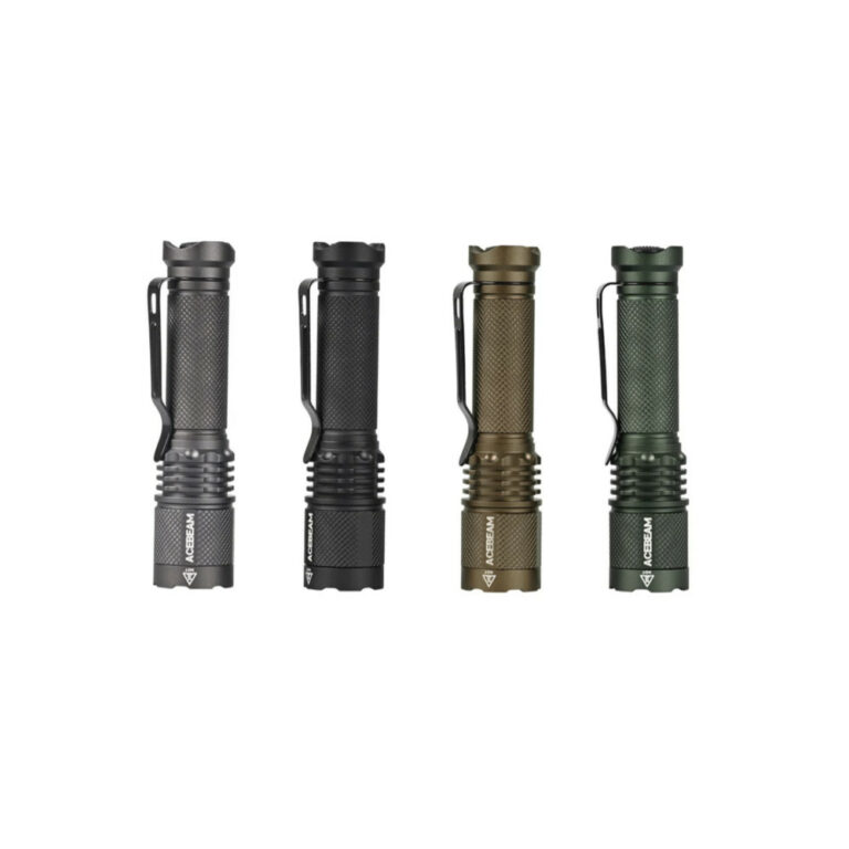 AceBeam TAC AA Pocket Flashlight 1000 Lumens, 280 Metres LED Torch Shop