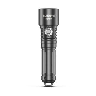BluDive BD20 Diving Light with Strobe - 1200 lumens, 150 Metres Diving Depth