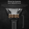 Imalent MS32 Rechargeable Search Light - 200,000 Lumens, 1618 Metres