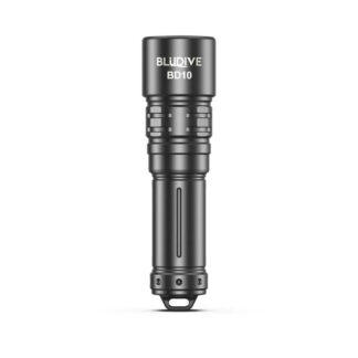 BluDive BD10 Diving Light with Rotary Switch - 1200 Lumens, 150 Metres Diving Depth