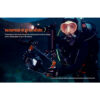 OrcaTorch D710V Video Diving Light with Three Colour Light Sources - UV, White, Red LEDs