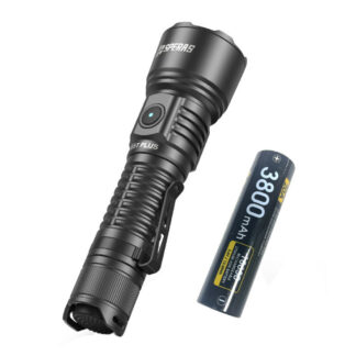 SPERAS EST PLUS Rechargeable Long Range Flashlight - 1600 Lumens, 726 Metres