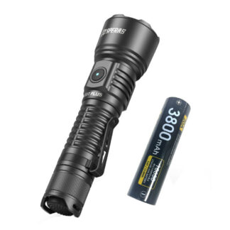 SPERAS EST PLUS Rechargeable Longe Range Flashlight - 1600 Lumens, 726 Metres