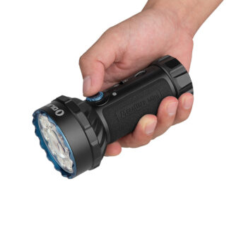 Olight Marauder Mini Rechargeable Flood/Spot Searchlight with RGB LEDs – 7000 Lumens, 600 Metres