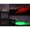 Fenix HT18R Hunting Flashlight Kit - 2800 Lumens, 1100 Metres Distance