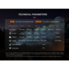 Fenix HT18R Hunting Flashlight Kit - 2800 Lumens, 1100 Metres Distance