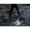Fenix HT18R Hunting Flashlight Kit - 2800 Lumens, 1100 Metres Distance