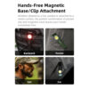 Klarus E5 Rechargeable EDC Tool Light with Magnetic Base - 470 Lumens, 41 Metres