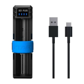 XTAR SC1 PLUS Single Bay Battery Charger and Power Bank