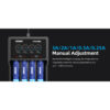 XTAR VC4SL Fast Charging 4-Bay Battery Charger and Analyser