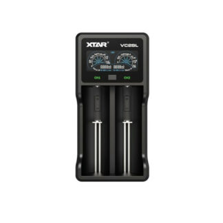 XTAR VC2SL Fast Charging 2-Bay Battery Charger and Power Bank