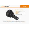 AceBeam K75 2.0 Long Throw Searchlight - 6300 Lumens, 2500 Metres