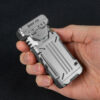 Wuben X2 Rechargeable Pocket Torch, Grey Titanium - 1800 Lumens, 128 Metres