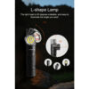 Lumintop L1 Angle Flashlight/Headlamp - 900 Lumens, 126 Metres