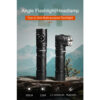 Lumintop L1 Angle Flashlight/Headlamp - 900 Lumens, 126 Metres