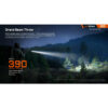 AceBeam G15 Rail-Mount Flashlight - 1800 Lumens, 390 Metres
