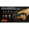 AceBeam L35 2.0 High Output Compact Flashlight - 5000 Lumens, 650 Metres
