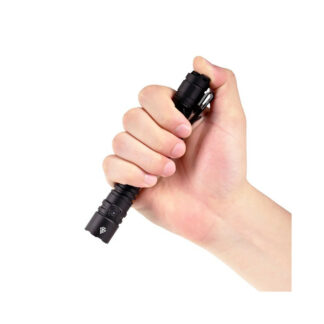 AceBeam TAC 2AA Pocket EDC Flashlight - 1600 Lumens, 304 Metres - Black