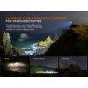 Fenix LR36R Rechargeable LEP 1.2km Throw Searchlight with 10,000 Lumen Semi Floodlight