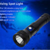 Hi-Max HD01 Rechargeable Diving Torch (Navy Blue), 1300 Lumens