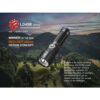 Fenix LD45R Rechargeable Focusable Searchlight - 2800 Lumens, 480 Metres