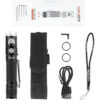 ThruNite BSS V6 'Black Scout Survival' Rechargeable EDC Flashlight - 2000 Lumens, 259 Metres
