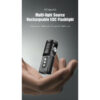 Lumintop GT Nano 5.0 Rechargeable Mini Multi-Light Source Flashlight - 1400 Lumens, 180 Metres