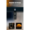Lumintop GT Nano 5.0 Rechargeable Mini Multi-Light Source Flashlight - 1400 Lumens, 180 Metres