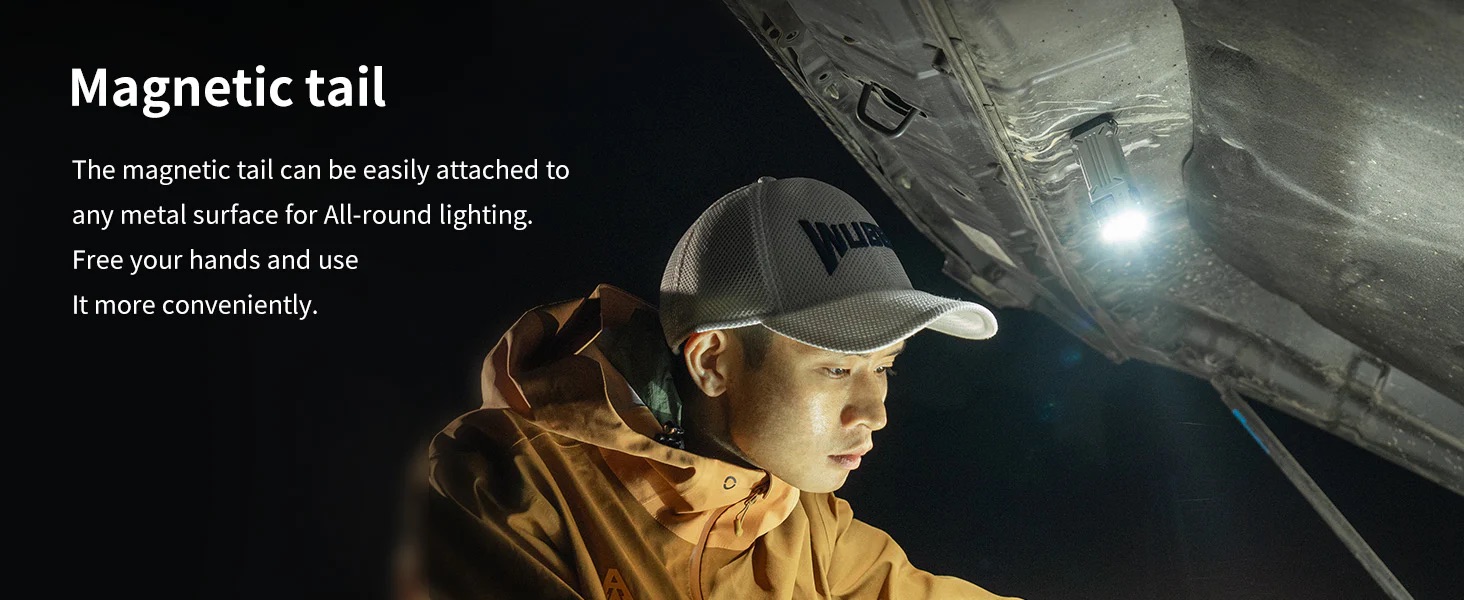 Wuben X2 Pro+ Rechargeable Flashlight - 1500 Lumens, 205 Metres