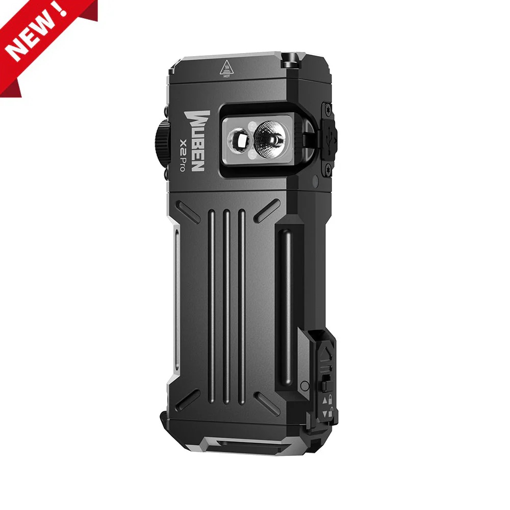 Wuben X2 Pro+ Rechargeable Flashlight - 1500 Lumens, 205 Metres