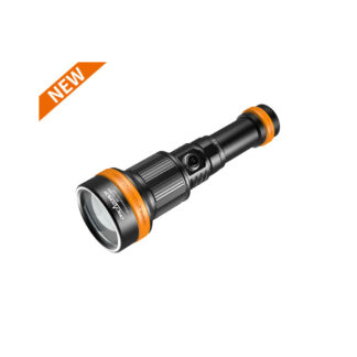OrcaTorch ZD710 MK2 Zoomable Diving Light - 1500 Lumens,  150 Metres Diving Depth