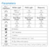 Wuben G5 Ultra Compact Rechargeable Flashlight with RGB LED - 1200 Lumens