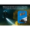 OrcaTorch D920 Cordless Primary Diving Light - 5000 Lumens, 424 Metres