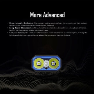 Imalent GR35 Rechargeable Flat Flashlight with Red Laser/ UV/Police Lights - 2800 Lumens, 426 Metres