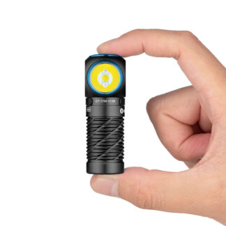 Olight Perun 3 MINI CW Rechargeable Red and White LED Headtorch, Black – 1250 Lumens, 155 Metres