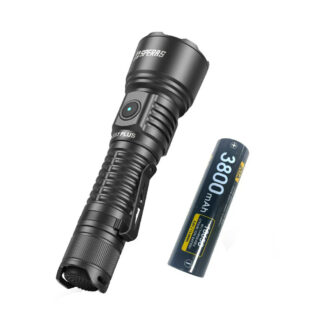 SPERAS EST PLUS Rechargeable Long Range Flashlight - 2100 Lumens, 726 Metres