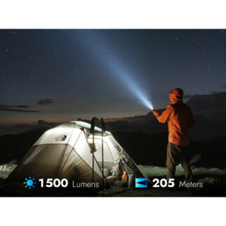 Wuben X4 Compact EDC Flashlight - 1500 Lumens, 205 Metres