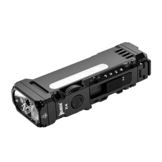 Wuben X4 Compact EDC Flashlight - 1500 Lumens, 205 Metres (Black)