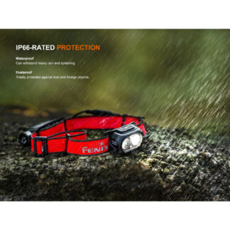 Fenix HP12R-T Beam Distance Separation-Style Headlamp Red - 1300 Lumens, 200 Metres